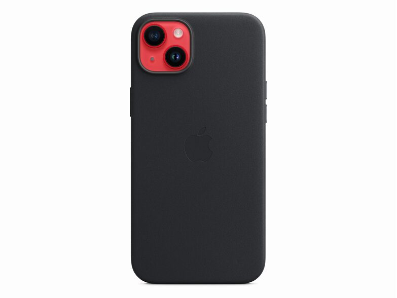 Apple iPhone Leder Case mit MagSafe, für iPhone 14 Plus, mitternacht