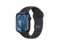 Apple Watch Series 9, 41mm, Aluminium mitternacht, Sportb. mitternacht, S/M