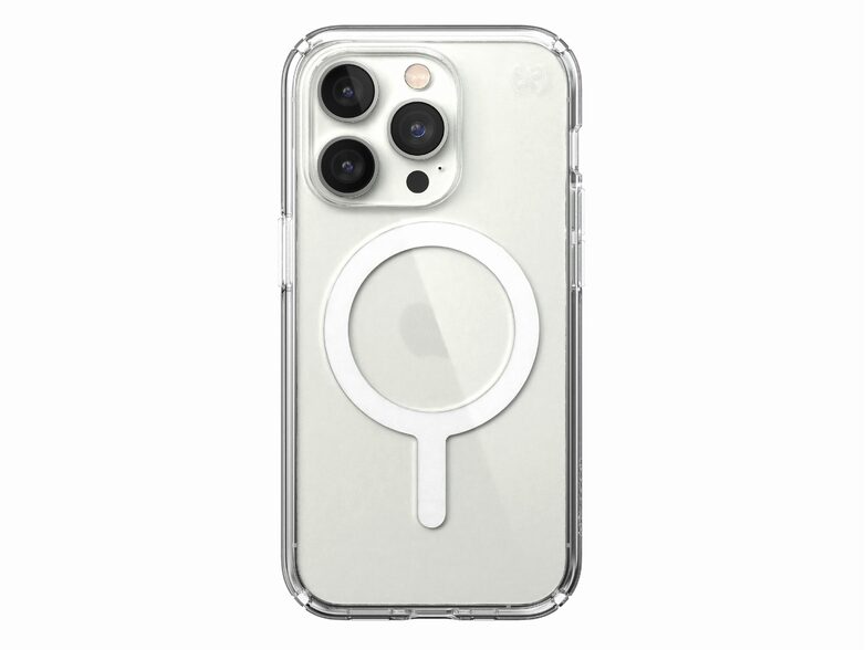 Speck Presidio Perfect-Clear, Schutzhülle für iPhone 14 Pro, MagSafe, clear