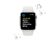 Apple Watch SE (2022), GPS & Cell., 40 mm, Aluminium silber, Sportarmband weiß