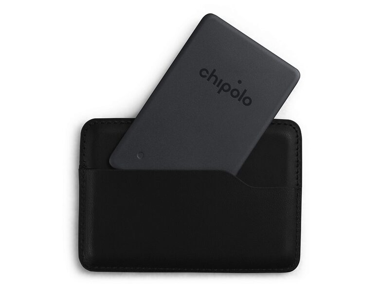 Chipolo CARD Spot, smarter Tracker, Apple Find My, schwarz