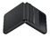 Samsung Flap Leather Cover, für Galaxy Z Flip4, schwarz