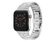 LAUT LINKS Watch Strap, Armband für Apple Watch 42/44/45 mm, Edelstahl, silber