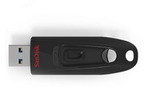 SanDisk Ultra, 256 GB Flash-Speicher-Stick, USB 3.0, schwarz