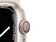 Apple Watch Series 7, GPS & Cell., 45 mm, Alu. und Sportarmband sternenlicht