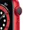 Apple Watch Series 6, Cellular, 40 mm, Aluminum rot, Sportarmband (PRODUCT)RED