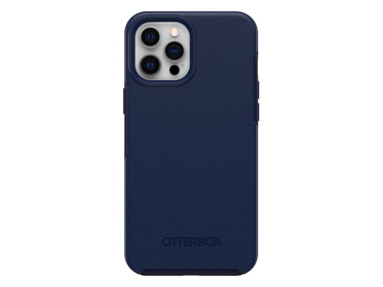 OtterBox Symmetry Series+ Schutzhülle, mit MagSafe, für iPhone 12 Pro Max, blau