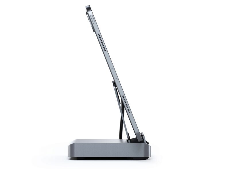 Satechi Aluminium Stand Hub für iPad Pro, HDMI, USB-C PD, USB-A, spacegrau