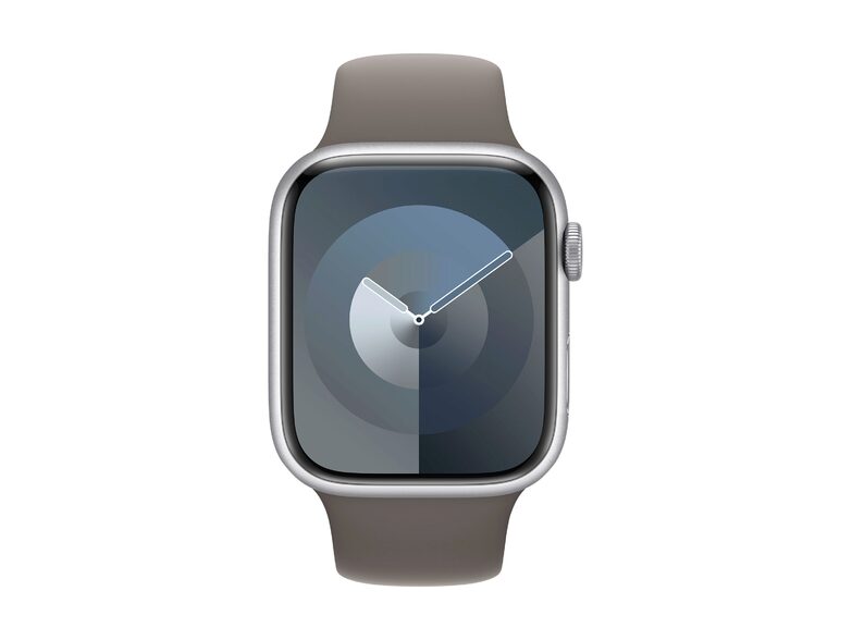 Apple Sportarmband, für Apple Watch 45 mm, S/M, tonbraun
