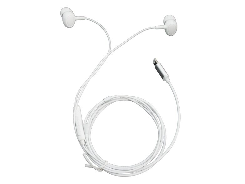 Networx Classic In-Ear-Headset, Kopfhörer mit Lightning, weiß