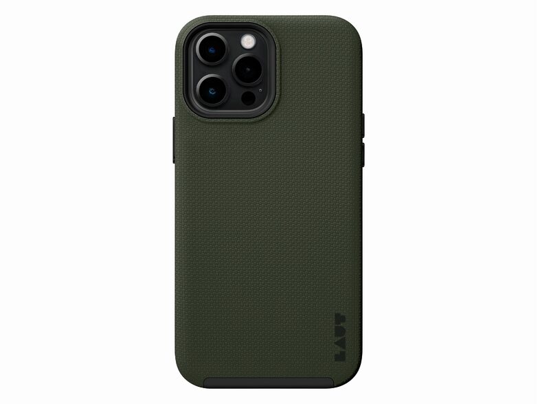 LAUT Shield, Schutzhülle für iPhone 14, olivgrün