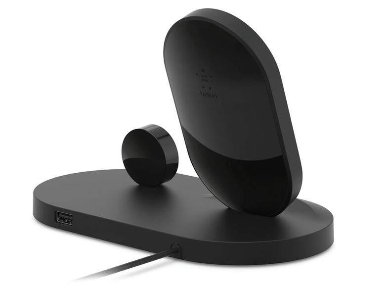 Belkin Boost Up Wireless Ladestation, für Apple Watch & iPhone, schwarz