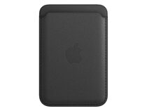 Apple iPhone Leder Wallet, für iPhone 12 und 13 Modelle, schwarz