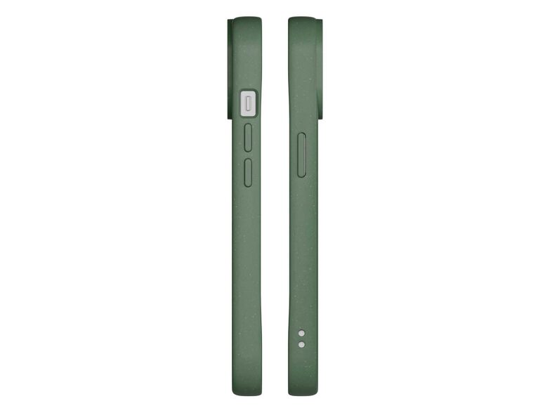 Woodcessories Bio Case MagSafe, Schutzhülle für iPhone 15 Plus, grün