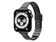 LAUT LINKS PETITE, Armband für Apple Watch 42/44/45/49 mm, Edelstahl, schwarz