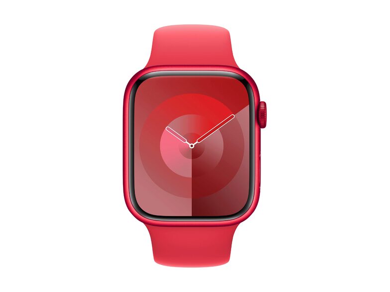 Apple Sportarmband, für Apple Watch 45 mm, S/M, (PRODUCT) Red