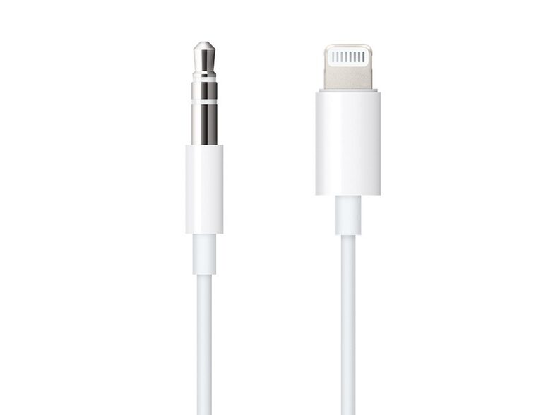 Apple Lightning Kabel, Lightning auf 3,5 mm Audio, 1,2 m, weiß