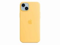 Apple iPhone Silikon Case mit MagSafe, für iPhone 14 Plus, sonnenlicht
