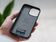Woodcessories MagSafe Stone Bumper Case, Schutzhülle für iPhone 14 Plus, grau