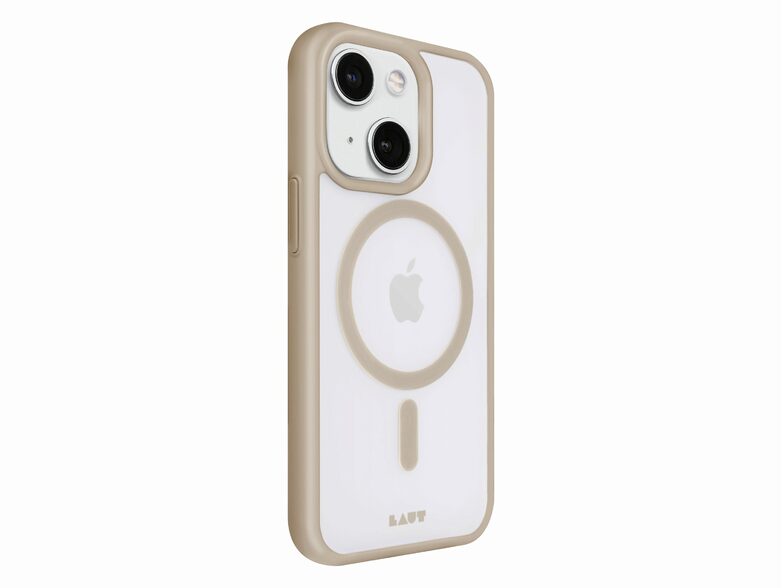 LAUT HUEX Protect, Schutzhülle für iPhone 14, mit MagSafe, sand