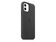 Apple iPhone Leder Case mit MagSafe, für iPhone 12/12 Pro, schwarz