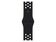 Apple Nike Sportarmband, für Apple Watch 41 mm, schwarz/schwarz