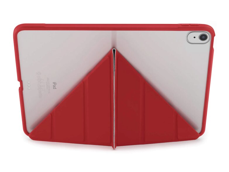 Pipetto Origami Case, Schutzhülle für iPad Air 10,9", rot